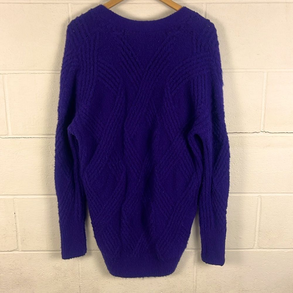 Anthropologie Moth women’s alpaca blend cable knit cardigan - Picture 5 of 6